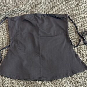 SHEIN Black Strapless Top